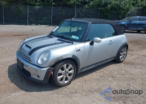 2006 Mini Cooper S z USA, uszkodzony, nr VIN WMWRH33546TL93272